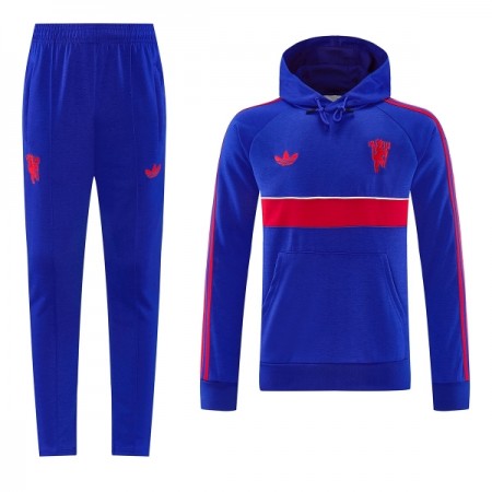 Manchester United Hoodie Blauwe Trainings Sweatshirt 2026-27 Manchester United Hoodie Blauwe Trainings Sweatshirt 2026-27