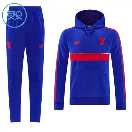 Manchester United Hoodie Blauwe Trainings Sweatshirt 2026-27 - Kids Manchester United Hoodie Blauwe Trainings Sweatshirt 2026-27 - Kids