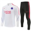 Paris Saint Germain Witte Trainings Sweatshirt Kwart-Zip 2026-27 Paris Saint Germain Witte Trainings Sweatshirt Kwart-Zip 2026-27