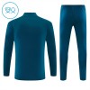 Portugal Blauwe Trainings Sweatshirt Kwart-Zip 2026-27  - Kids