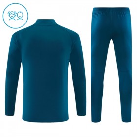 Portugal Blauwe Trainings Sweatshirt Kwart-Zip 2026-27  - Kids