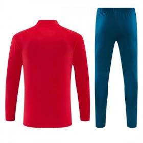Portugal Rode Trainings Sweatshirt Kwart-Zip 2026-27