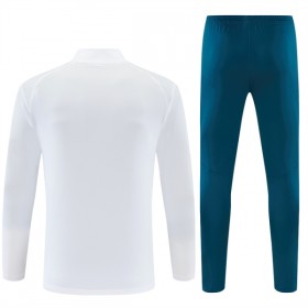 Portugal Witte Trainings Sweatshirt Kwart-Zip 2026-27