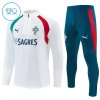 Portugal Witte Trainings Sweatshirt Kwart-Zip 2026-27 - Kids Portugal Witte Trainings Sweatshirt Kwart-Zip 2026-27 - Kids