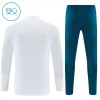 Portugal Witte Trainings Sweatshirt Kwart-Zip 2026-27  - Kids