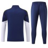 Real Madrid Blauwe Trainings Sweatshirt Kwart-Zip 2026-27