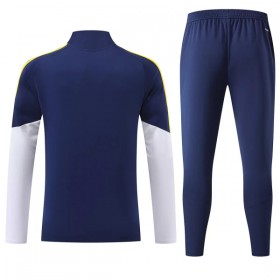 Real Madrid Blauwe Trainings Sweatshirt Kwart-Zip 2026-27