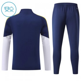 Real Madrid Blauwe Trainings Sweatshirt Kwart-Zip 2026-27  - Kids