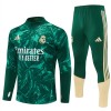 Real Madrid Groene Trainings Sweatshirt Kwart-Zip 2026-27 Real Madrid Groene Trainings Sweatshirt Kwart-Zip 2026-27