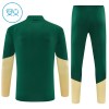 Real Madrid Groene Trainings Sweatshirt Kwart-Zip 2026-27  - Kids
