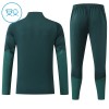 Real Madrid Groene Trainings Sweatshirt Kwart-Zip 2026-27  - Kids