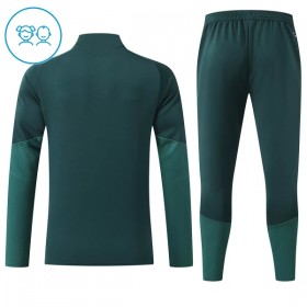 Real Madrid Groene Trainings Sweatshirt Kwart-Zip 2026-27  - Kids