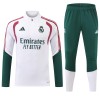 Real Madrid Witte Trainings Sweatshirt Kwart-Zip 2026-27 Real Madrid Witte Trainings Sweatshirt Kwart-Zip 2026-27