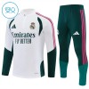 Real Madrid Witte Trainings Sweatshirt Kwart-Zip 2026-27  - Kids
