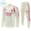 Real Madrid Witte Trainings Sweatshirt Kwart-Zip 2026-27  - Kids