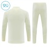 Real Madrid Witte Trainings Sweatshirt Kwart-Zip 2026-27  - Kids