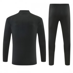 Real Madrid Zwarte Trainings Sweatshirt Kwart-Zip 2026-27