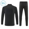Real Madrid Zwarte Trainings Sweatshirt Kwart-Zip 2026-27  - Kids