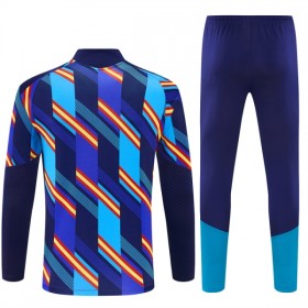 Spanje Blauwe Trainings Sweatshirt Kwart-Zip 2026-27