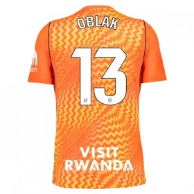 Atlético Madrid Oblak 13 Doelman Shirt Oranje 2026-27