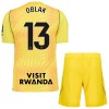 Atlético Madrid Oblak 13 Doelman Tenue gele 2026-27 - Kids Atlético Madrid Oblak 13 Doelman Tenue gele 2026-27 - Kids
