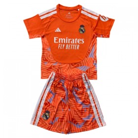 Real Madrid Doelman Tenue Oranje 2026-27 - Kids