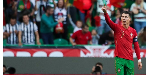 Ronaldo's persoonlijke prestatie
