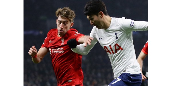 Liverpool gelijkspel thuis tegen Tottenham