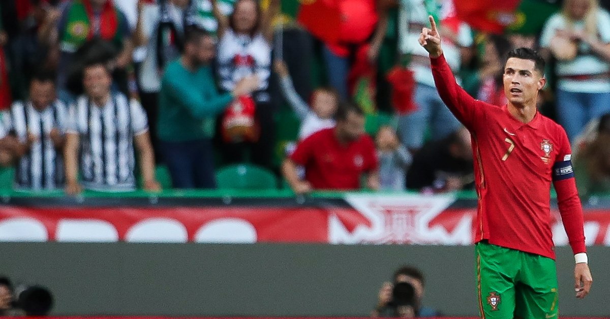 Ronaldo's persoonlijke prestatie