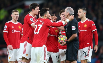 Manchester United zit diep in de problemen